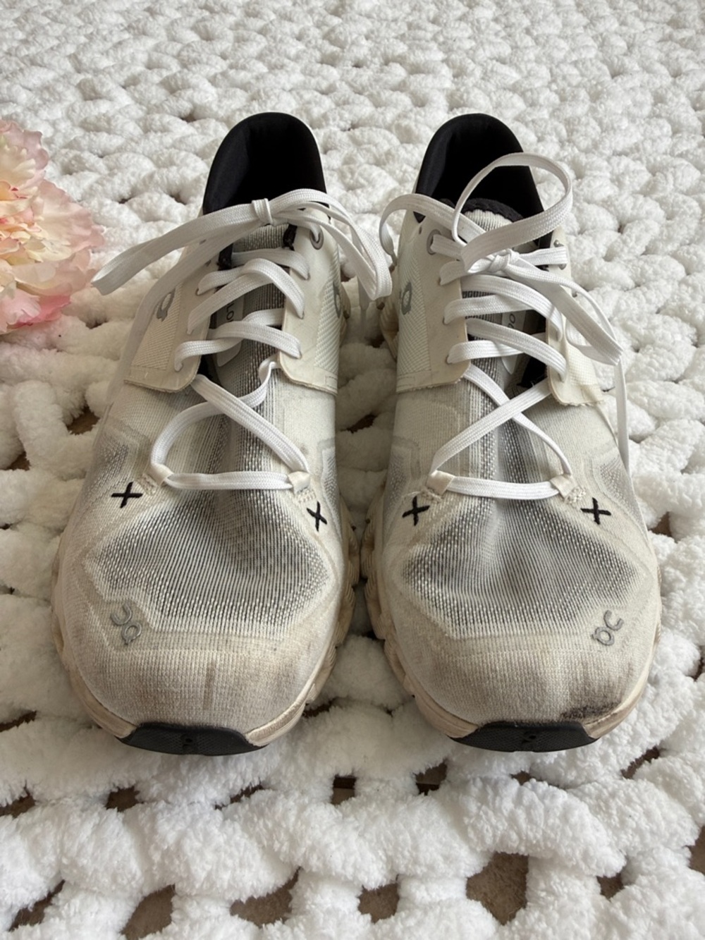 On Cloud Cloud X Women’s White Athletic Shoes Size 10.5 - Picture 2 of 10